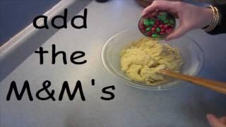 How to make M&M cookies