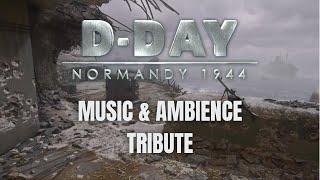 D-Day June 6 1944 Inspiring Music & Ambience Tribute  77th Anniversary  1hr.
