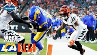 Highlights Rams Top Plays vs. Bengals Preseason Week 3  Bryce Perkins Touchdown & More