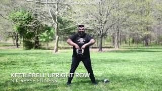 Kettlebell Upright Row Nik Reese Fitness