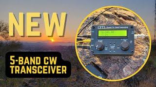 Introducing the CFT1 Compact Portable QRP CW Field Transceiver #hamradio