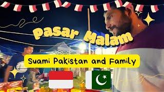 Pasar Malam di Indonesia Seru Suami Pakistan Main Dengan Anak - Anak Menang Gak Ya?