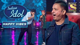 इस Duo के Chinnamma Chilakkamma Act ने नचा दिया Sukhwinder जी को  Indian Idol  Neha Happy Vibes