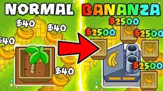 So I played the FORGOTTEN game mode... $1000000 in BANANZA LATEGAME Bloons TD Battles