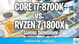 Ryzen 7 1800X vs. Core i7 8700K Meltdown & Spectre Updates Benchmarked