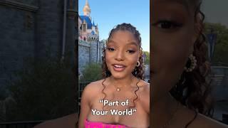 TONIGHT don’t miss Halle Bailey’s performance of “Part of Your World” from Disneyland