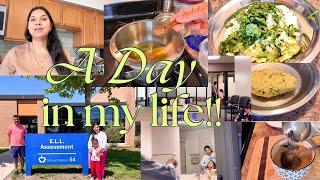 *DIML*  A DAY in My LifeELL ASSESSMENT RESULTSIndian Mom Daily Routine Vlog USA Hope you Relate