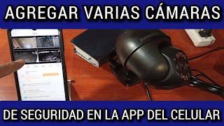 Como agregar varias Cámaras de Seguridad en la aplicación del celular iCsee  Vincular