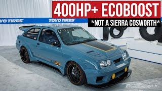 Modernized Ford Sierra Cosworth with a 2.3L Ford Ecoboost Crate Motor
