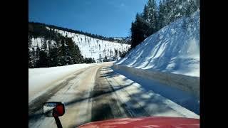 Driving rogers pass Montana