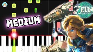 The Legend of Zelda Tears of the Kingdom OST - Stables - MEDIUM Piano Tutorial & Sheet Music