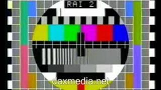 Italian TV RAI2 Testcard