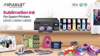 Sublimation Ink For Epson L8050 L18050 and L18100 Printers - New Product Launch