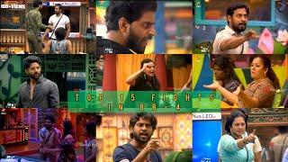 Top15 Fights in BB-4  Big boss 4 tamilBalaji Army editattitude killer do watch it