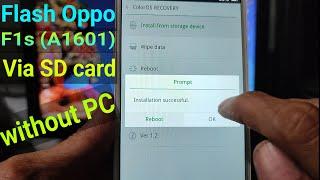 Flash Oppo F1s A1601 Via SDCARD