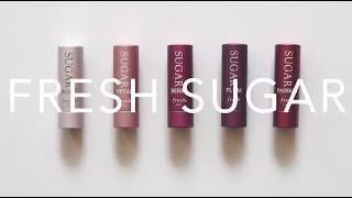 Fresh Sugar Tinted Lip Treatment  Swatches and Review