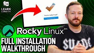 Rocky Linux Full Installation Walkthrough