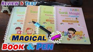 Magical Practice Book  Magic Practice Copybook Test & Review  Tracing Book  Reusable Writing Book