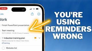 Become a Reminders PRO with this iPhone Tutorial