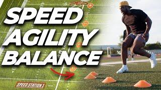 SPEED and AGILITY Training For Athletes  Full Workout