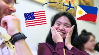 Surprising My Filipina Girlfriend after 1 year LDR - flying to Manila Philippines from USA