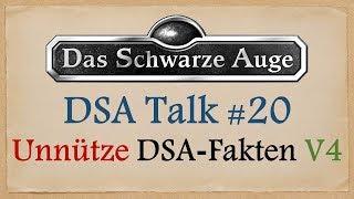 Unnütze Fakten über Das Schwarze Auge V4 - Was du noch nicht über DSA wusstest  DSA Talk #20