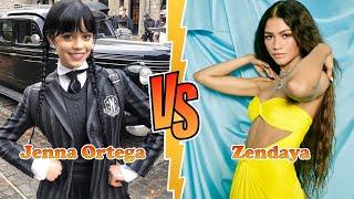 Zendaya VS Jenna Ortega Wednesday Transformation  From Baby To 2024