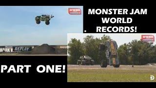 MONSTER JAM WORLD RECORDS 2020 PART 1 DISCOVERY CHANNEL DIESEL BROS WHOLE SHOW