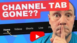 Channels Tab Gone? Heres How to Show Subscriptions Again