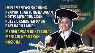 Pengukuhan Prof. dr. Indah Kartika Murni M.Kes. Sp.AK. Ph.D Guru Besar FKKMK UGM