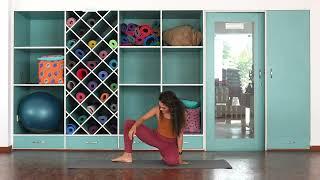 Dynamic Ankle Stretch  The Raadha Kalpa Method.