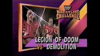 LOD vs Demolition   Wrestling Challenge Feb 10th 1991