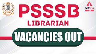 PSSSB Librarian Recruitment 2022  PSSSB Librarian  Full Details