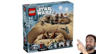 LEGO Star Wars Desert Skiff & Sarlacc Pit official pics & my thoughts 75396