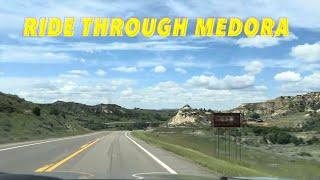 SATURDAY DRIVE ACROSS NORTH DAKOTA Drive Through Medora