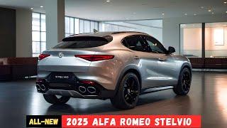 Fantastischer SUV Der brandneue Alfa Romeo Stelvio 2025 enthüllt – Erster Blick