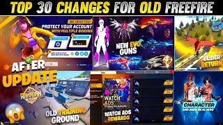 TOP 30+ CHANGES IN OB39 UPDATE FREE FIRE FREE FIRE OB 39 UPDATE KAB AAYEGA  FREE FIRE NEW UPDATE