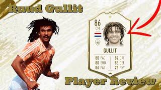 FIFA 20 BABY GULLIT 86 REVIEW ICON SWAPS RUUD GULLIT PLAYER REVIEW FIFA 20 ULTIMATE TEAM