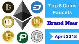 Top 8 Coin Faucets  Free ETH  Free Dash  Free Doge  Free Litecoin