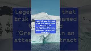 The name Greenland might be the best marketing ever? #arctic #denmark