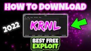 how to download krnl not glitched