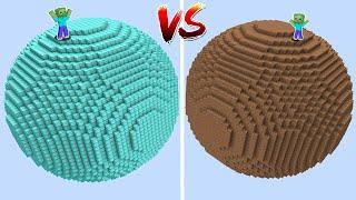 1$ UZAY GEZEGEN VS 1000$ UZAY GEZEGEN - Minecraft