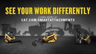 Transform your worksite with Cat® Smart Attachments for D3 Series Skid Steer & Compact Track Loaders