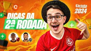 DICAS #2 RODADA  CARTOLA FC 2024  GALO PRA MITAR E VALORIZAR?