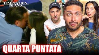 TEMPTATION ISLAND 2024 CHE SCHIFO QUARTA PUNTATA REACTION CON REDNOSE