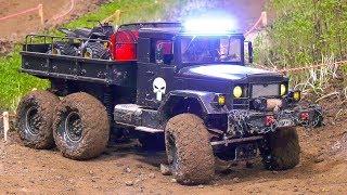 UNIQUE RC CRAWLER SCALER 6X6 TRAIL TRUCKS CRAZY RC AWD VEHICLES IN MOTION