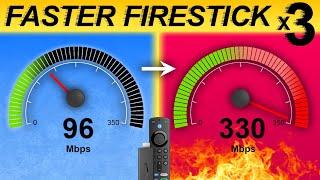 TRIPLE Your Firestick Internet SPEED