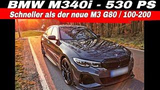 Einer der SCHNELLSTEN in Deutschland  BMW M340i xDrive  530 PS  MHD  Pure Boost