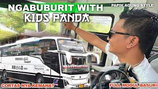 NGABUBURIT BERSAMA BUS FENOMENAL TUNGGAL JAYA KIDS PANDA‼️FULL BASURI NONSTOP BIKIN BAHAGIA 