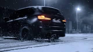 750 HP X5M IN SNOW